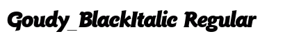 Goudy_BlackItalic Regular