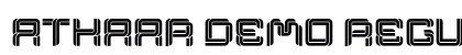 Athaar Demo Regular Font Preview