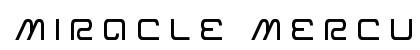 Miracle Mercury Title Regular Font Preview