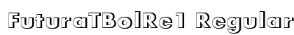 FuturaTBolRe1 Regular Font Preview