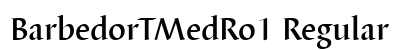 BarbedorTMedRo1 Regular font free download