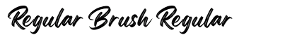 Regular Brush Regular preview