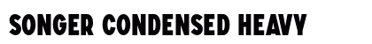 SONGER Condensed Heavy preview