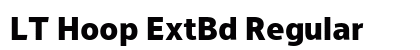LT Hoop ExtBd Regular preview LT Hoop ExtBd Regular preview
