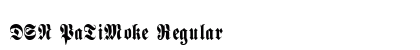 DSN PaTiMoke Regular Font Preview