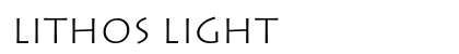 Lithos Light Font Preview