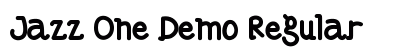 Jazz One Demo Regular Font Preview