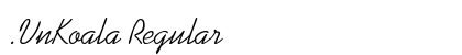 .VnKoala Regular Font Preview
