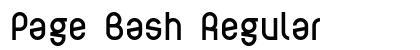 Page Bash Regular preview