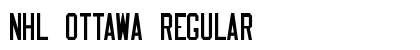 NHL Ottawa Regular Font NHL Ottawa Regular Font Preview