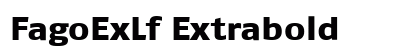 FagoExLf Extrabold preview