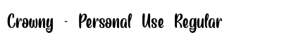 Crowny - Personal Use Regular