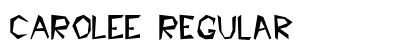 CAROLEE Regular Font Preview