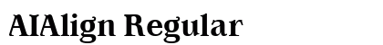 AIAlign Regular preview