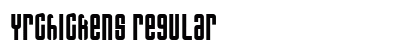 YrChickens Regular Font Preview YrChickens Regular Font Preview