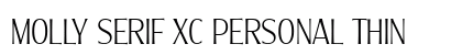 Molly Serif XC PERSONAL Thin preview
