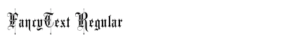 FancyText Regular