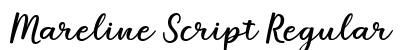 Mareline Script Regular preview