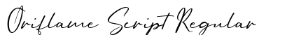 Oriflame Script Regular