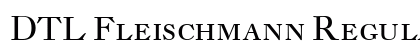 DTL Fleischmann Regular Preview