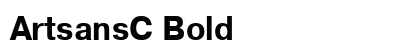 ArtsansC Bold Font Preview