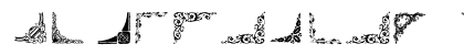 LSDcorners8 Regular Font Preview