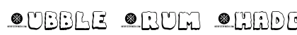 Bubble Frum Shadow Demo Regular preview Bubble Frum Shadow Demo Regular preview
