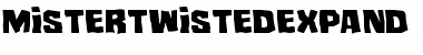 Download Mister Twisted Expanded Font