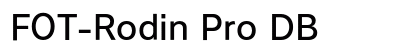 FOT-Rodin Pro DB preview
