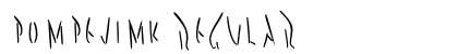 PompejiMK Regular Font Preview