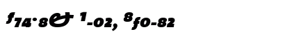 TheMix Black Italic Preview