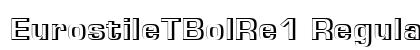 EurostileTBolRe1 Regular Font Preview