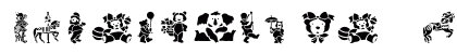 LSDstencils17 Regular Font Preview