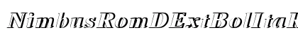 NimbusRomDExtBolItaRe1 Regular