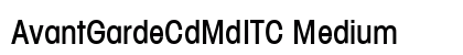 AvantGardeCdMdITC Medium preview