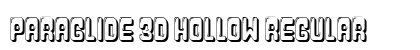 Paraglide 3D Hollow Regular Font Preview Paraglide 3D Hollow Regular Font Preview