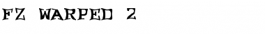FZ WARPED 2 Normal Font