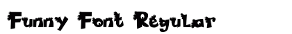 Funny Font Regular Font Preview