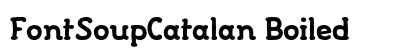 FontSoupCatalan Boiled font free download