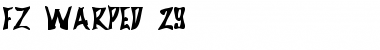 FZ WARPED 29 Normal Font