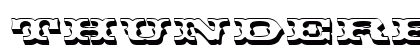 ThunderbirdDRegSh1 Regular Font Preview