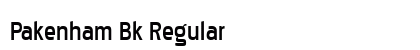 Pakenham Bk Regular font free download