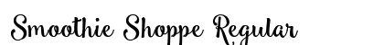 Smoothie Shoppe Regular Font Preview