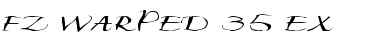 Download FZ WARPED 35 EX Font