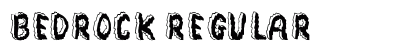 Bedrock Regular Font Bedrock Regular Font Preview