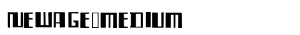 NewAge Medium Font Preview