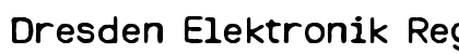 Dresden Elektronik Regular preview