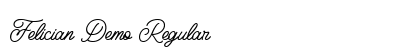 Felician Demo Regular font free download