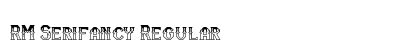 RM Serifancy Regular Font Preview