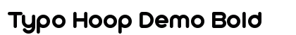 Typo Hoop Demo Bold preview
